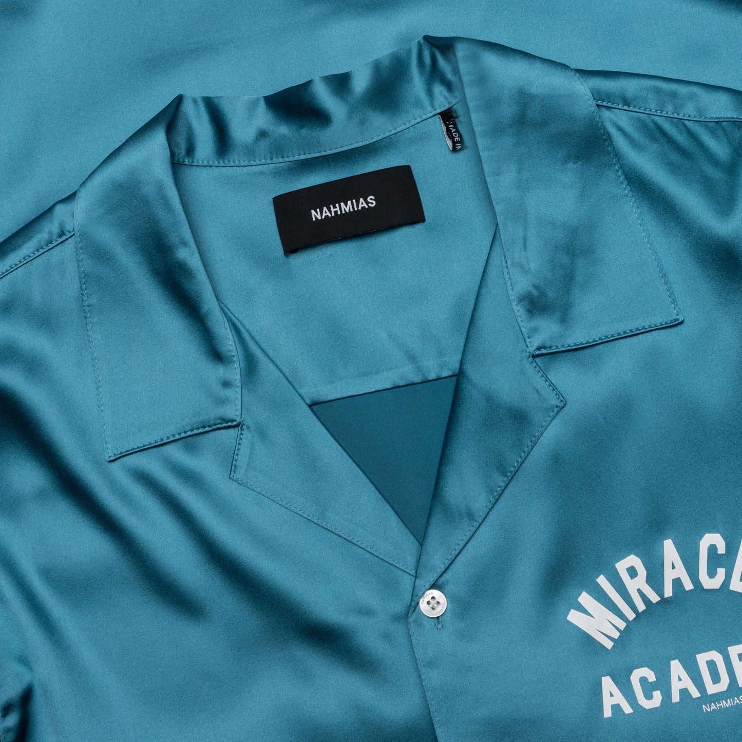 Miracle Academy S/S Silk Shirt - Ocean