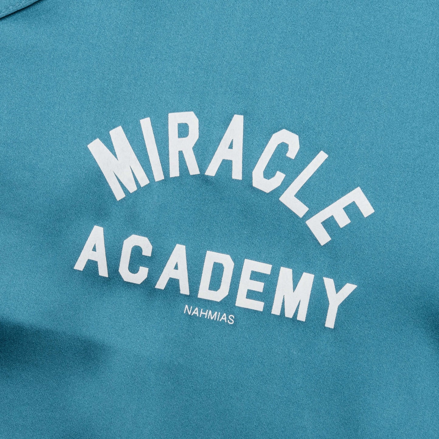 Miracle Academy S/S Silk Shirt - Ocean