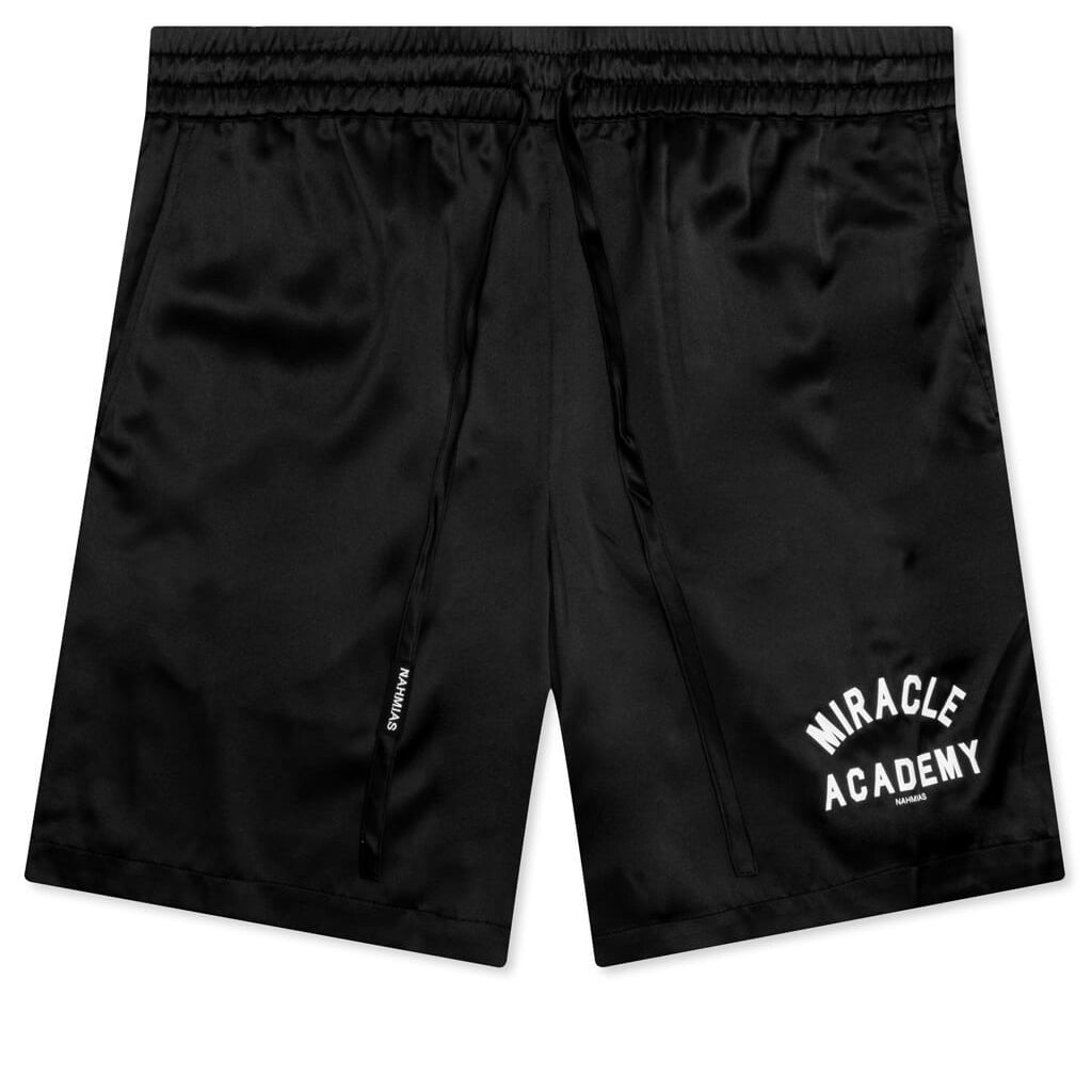 Miracle Academy Silk Shorts - Black
