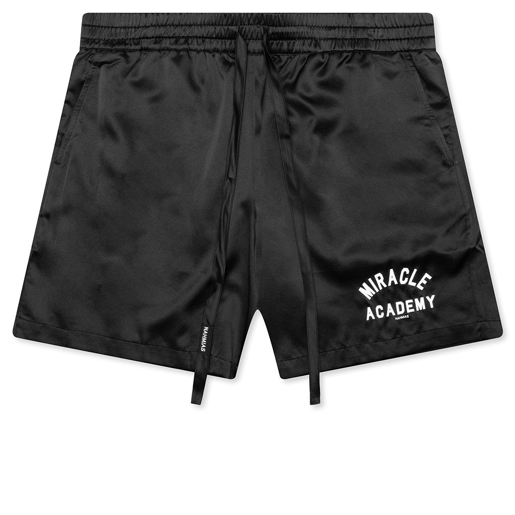 Miracle Academy Silk Shorts - Black