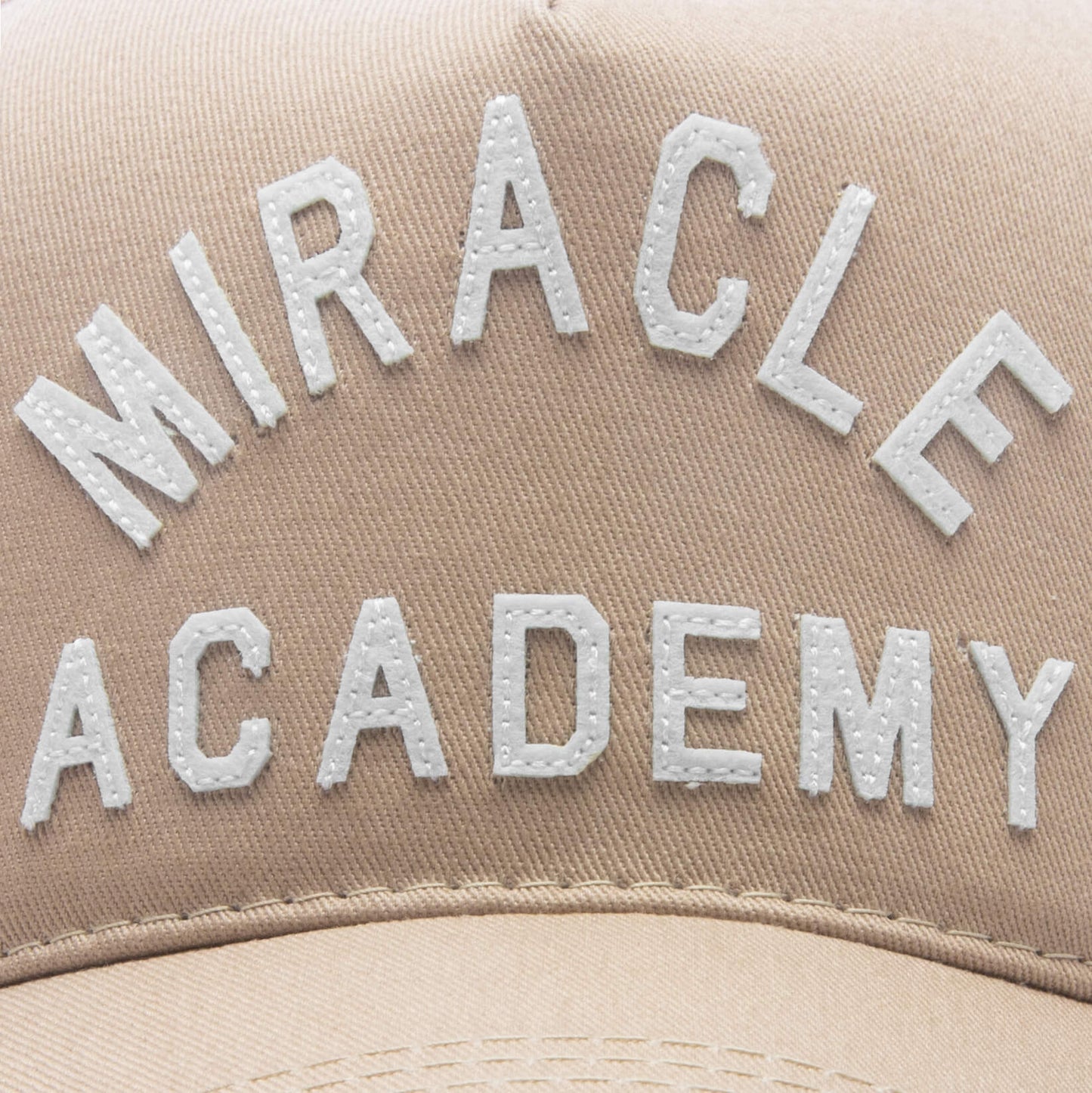 Miracle Academy Trucker Hat - Sand