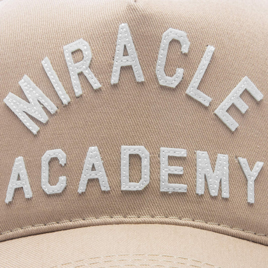 Miracle Academy Trucker Hat - Sand