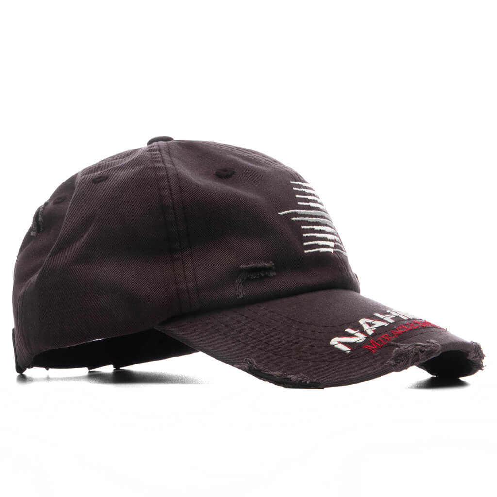 Miracle Sportswear 6 Panel Hat - Worn Black