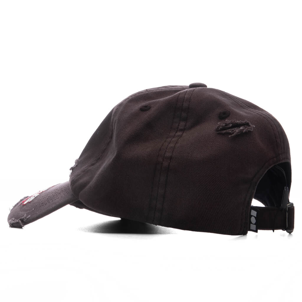 Miracle Sportswear 6 Panel Hat - Worn Black