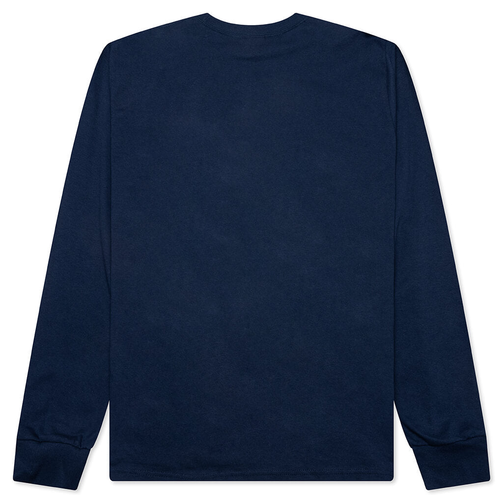 Mirror L/S Tee - Navy