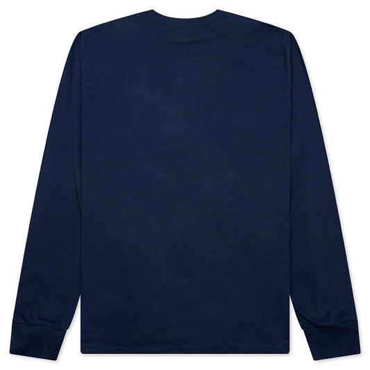 Mirror L/S Tee - Navy