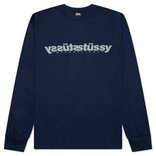 Mirror L/S Tee - Navy