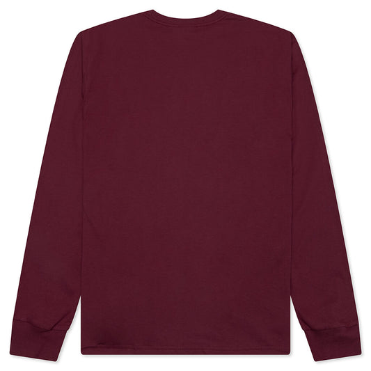 Mirror L/S Tee - Wine