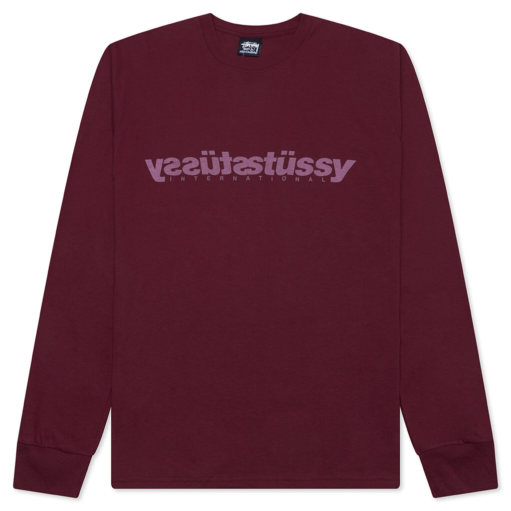 Mirror L/S Tee - Wine