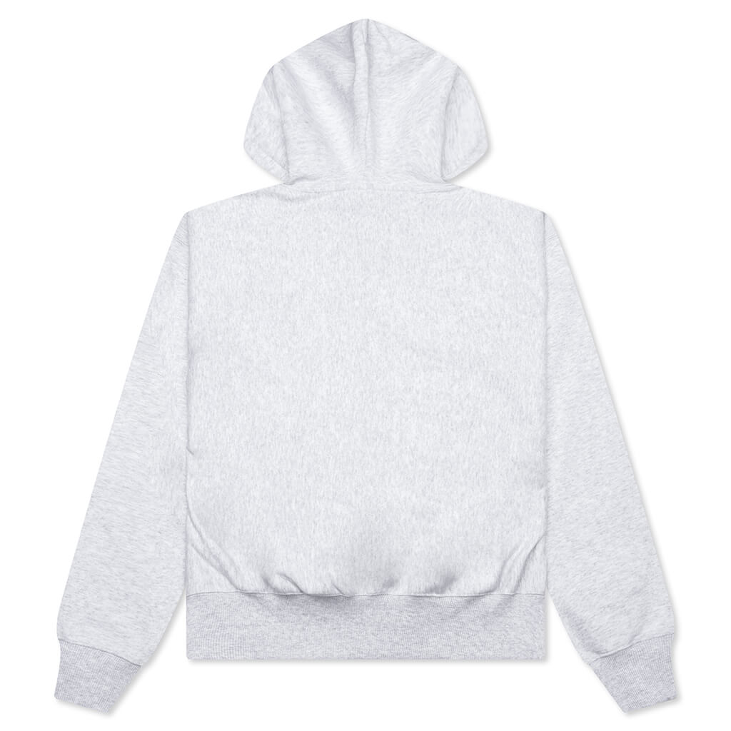 Mirror Zip Hoodie - Ash Heather