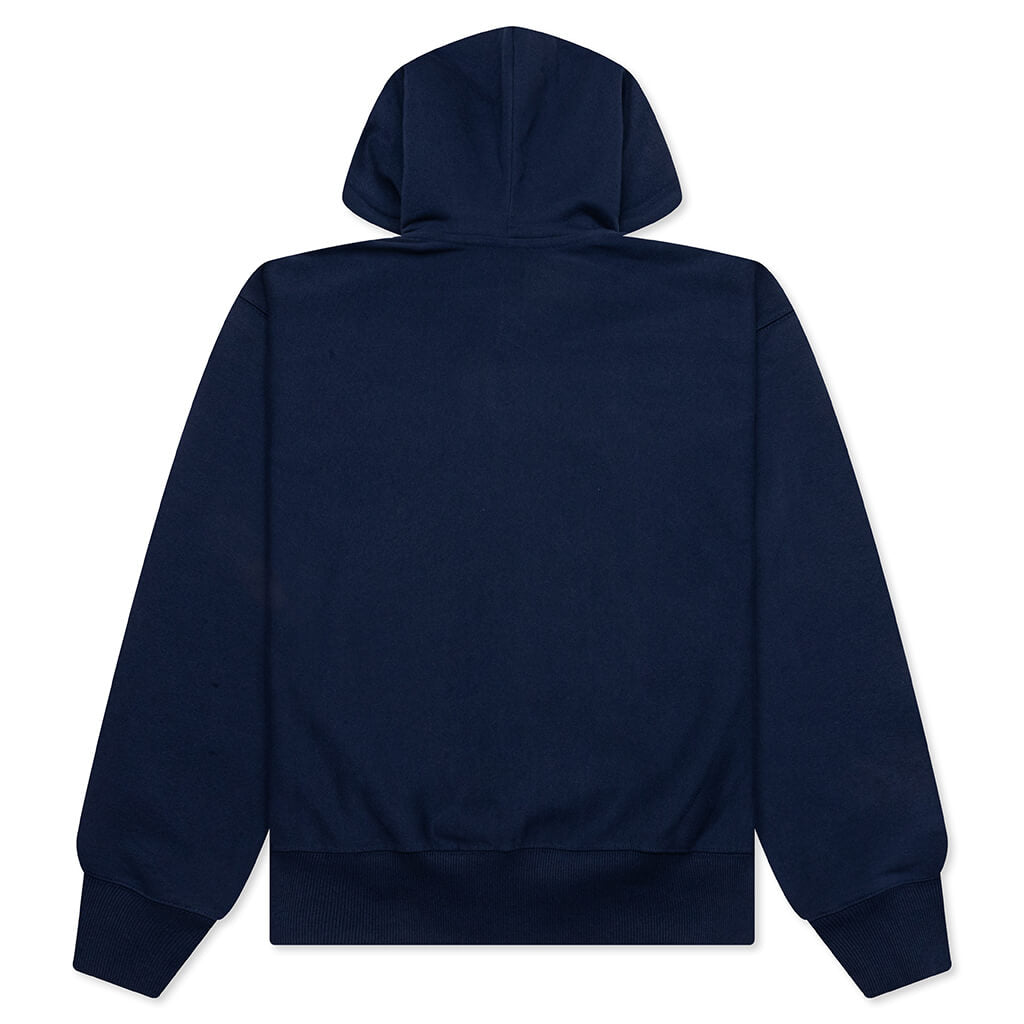 Mirror Zip Hoodie - Navy
