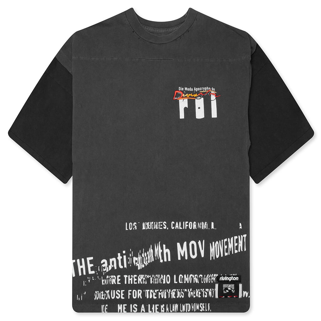 Moda Apocrypha Quad Tee - Black