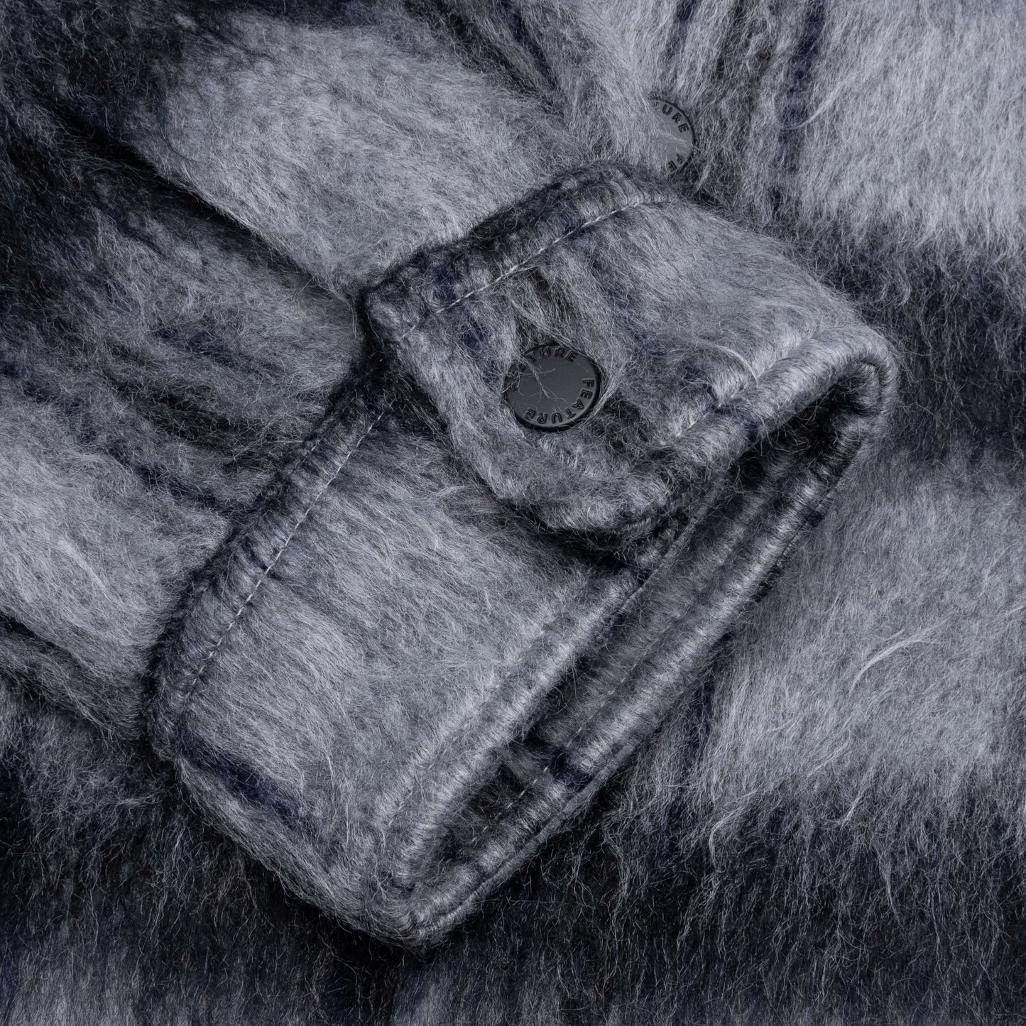 Mohair Flannel - Black