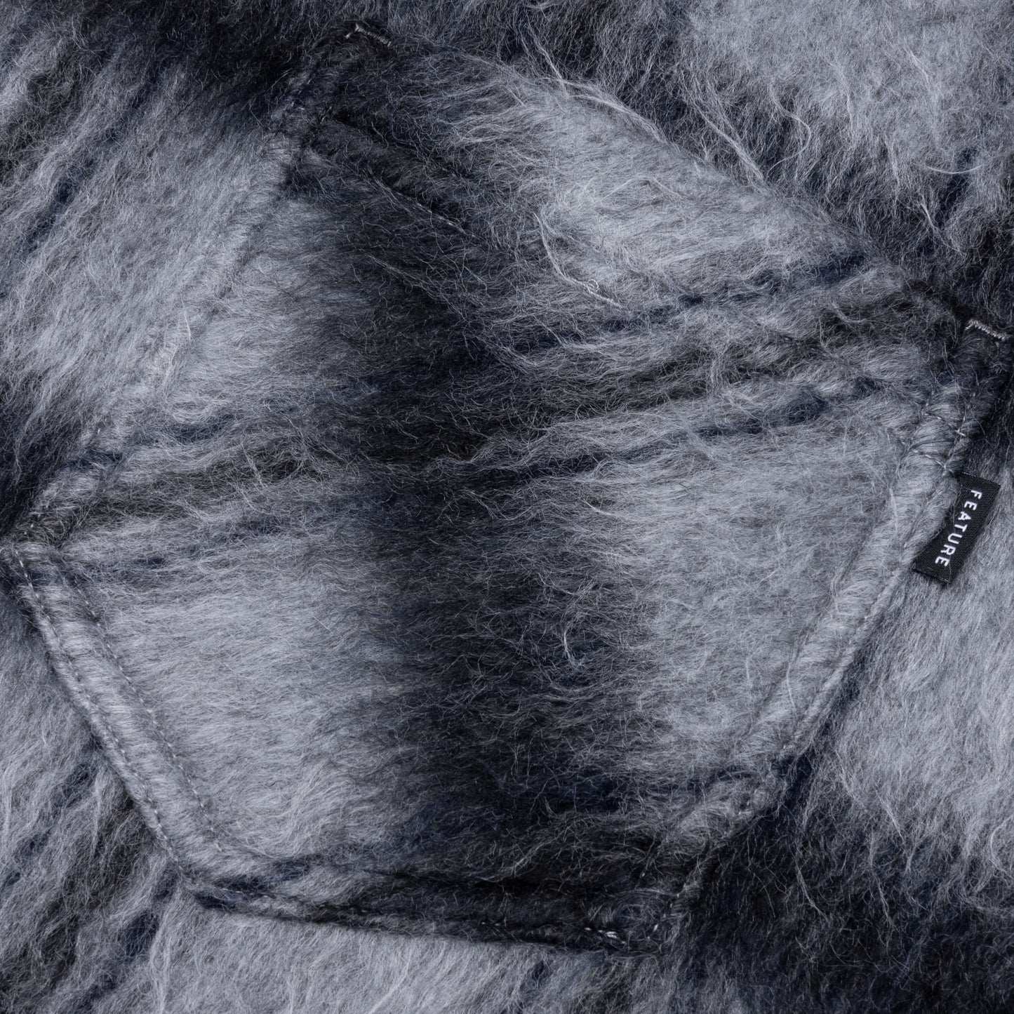 Mohair Flannel - Black