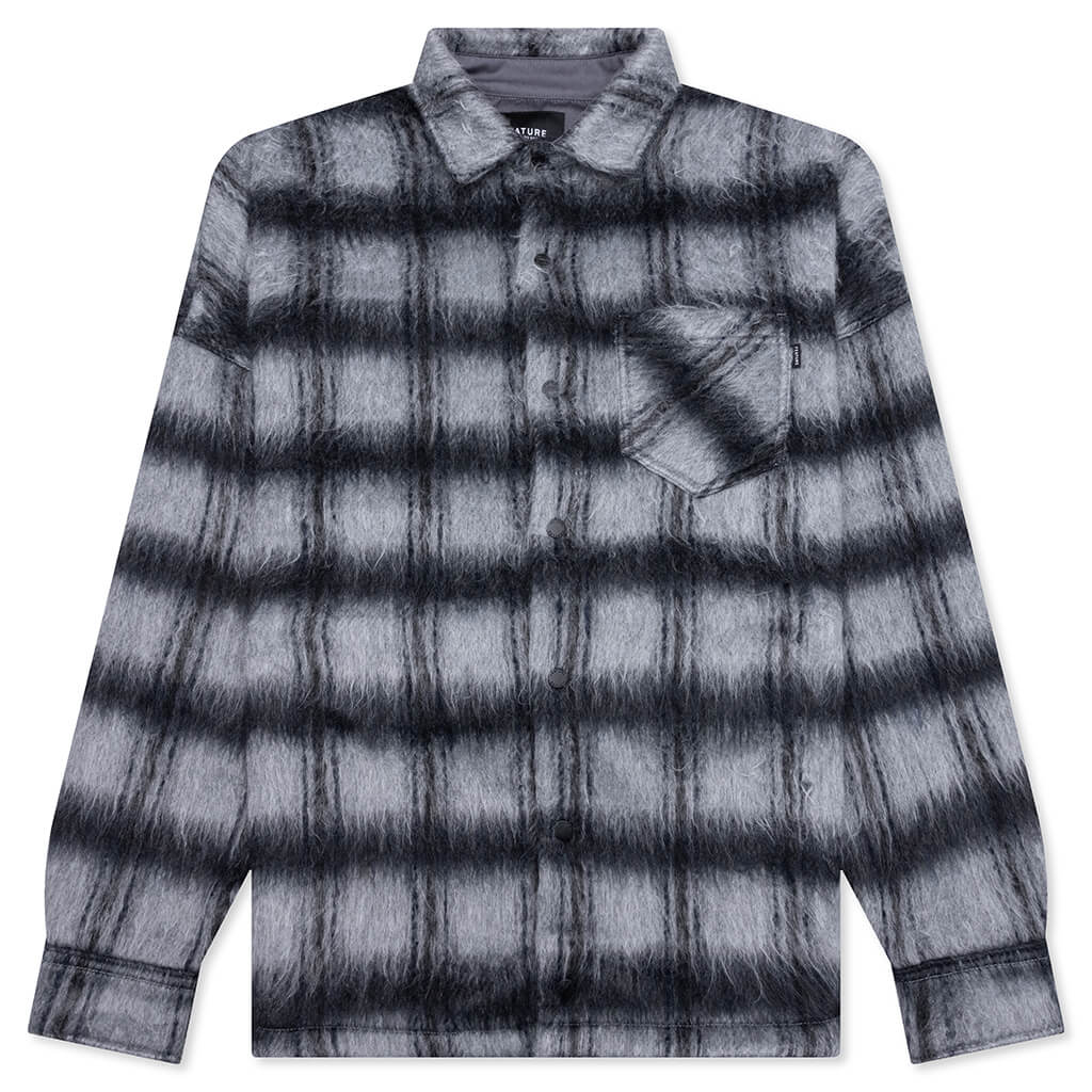 Mohair Flannel - Black