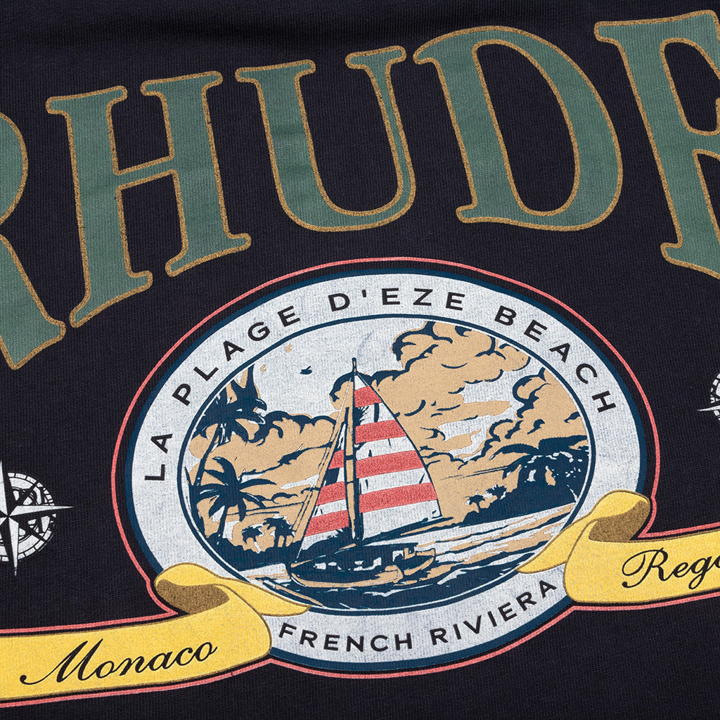 Monaco Regatta Tee - Vintage Black