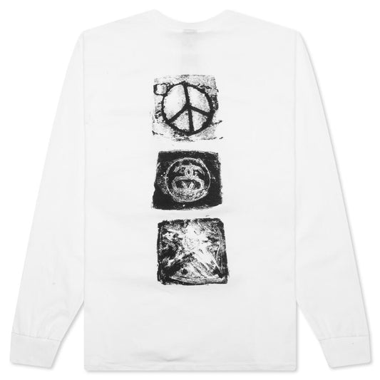 Mono L/S Tee - White