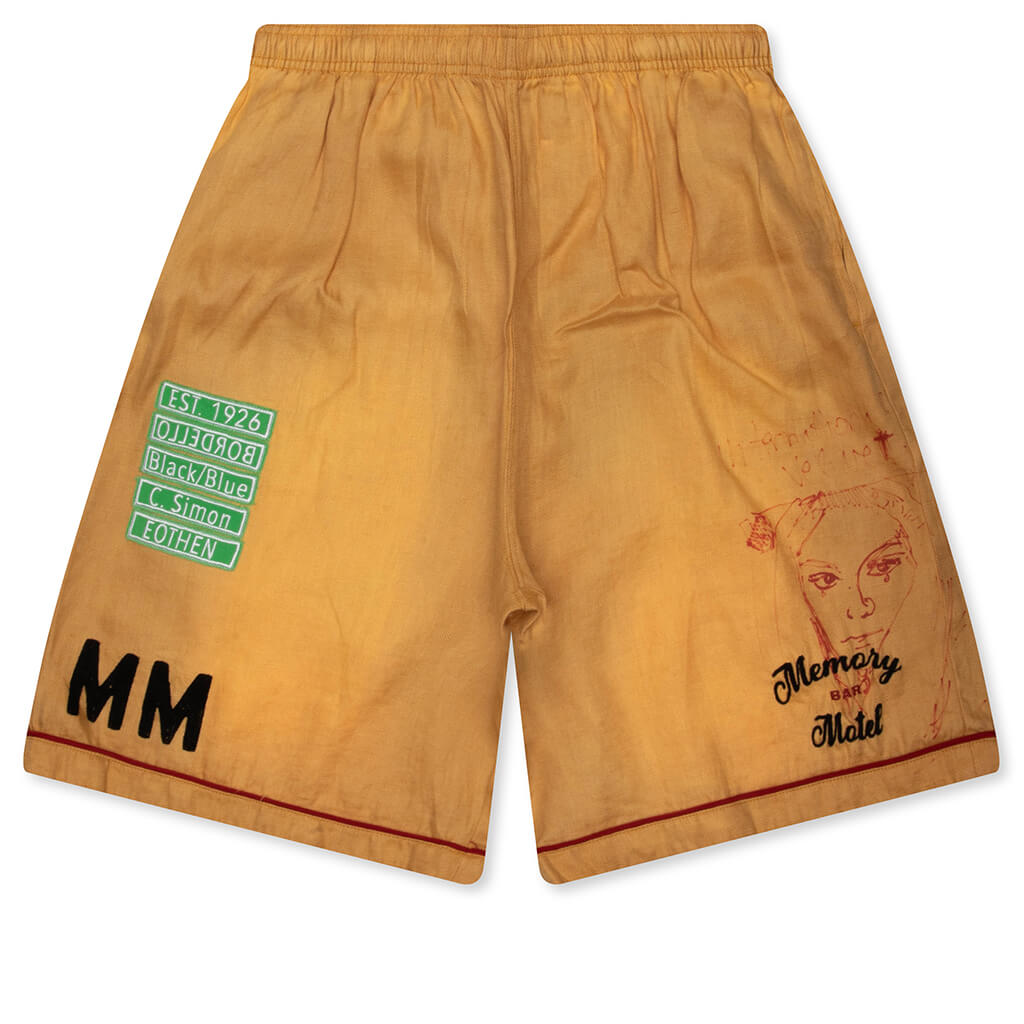 Montauk Bowling Short - Yellow