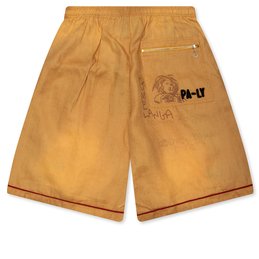 Montauk Bowling Short - Yellow