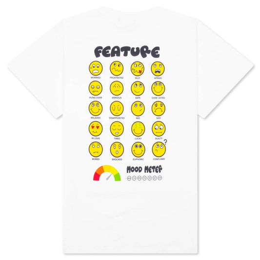 Mood Meter Tee - White