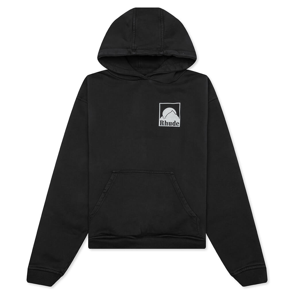 Moonlight Badge Hoodie - Vintage Black