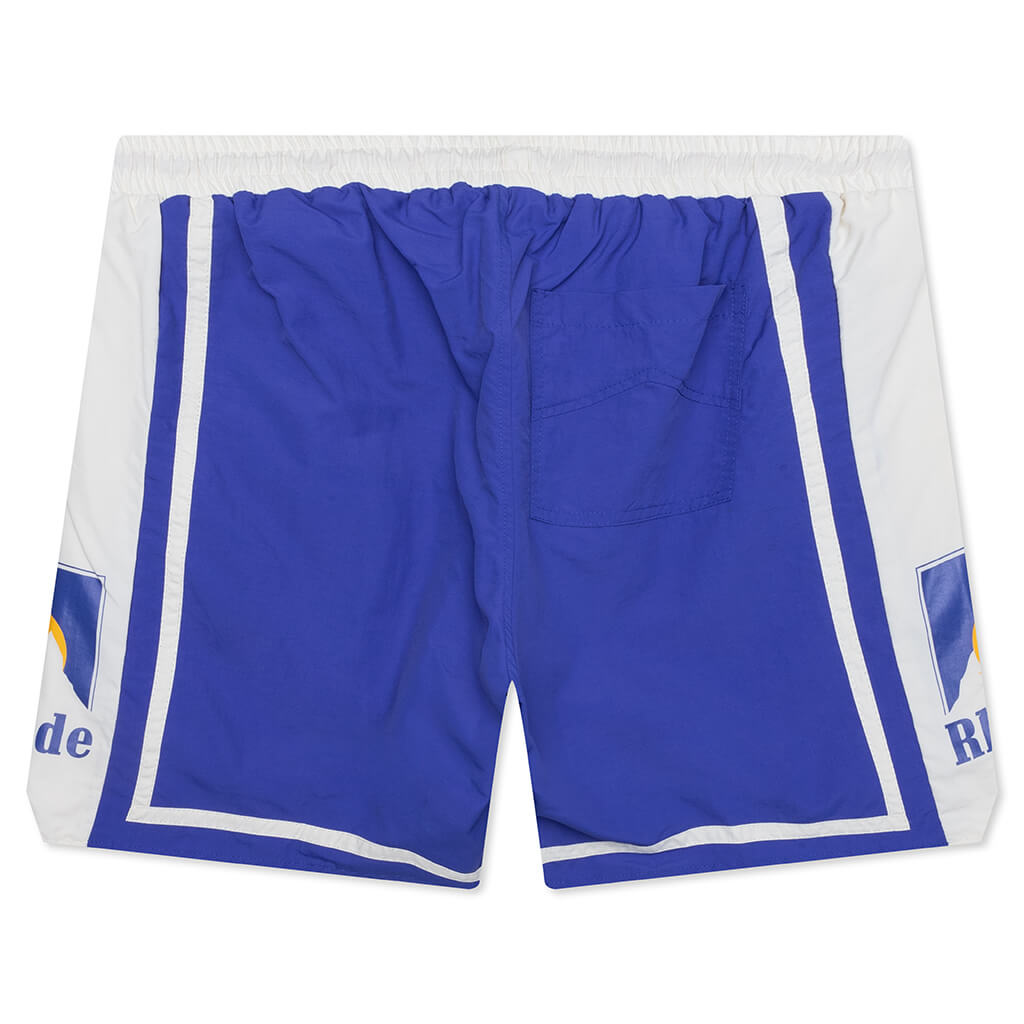 Moonlight Short - Cobalt Blue/Off White