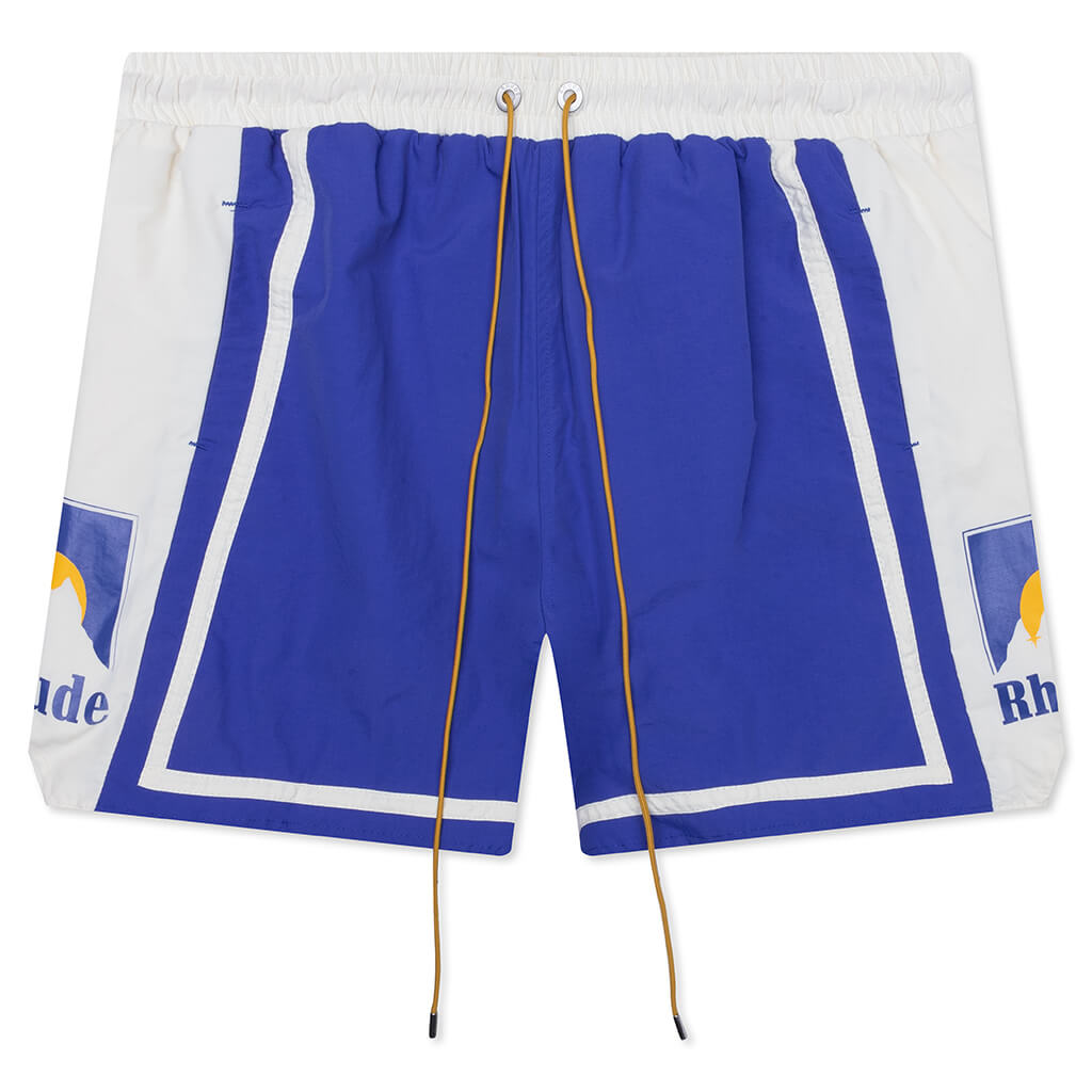 Moonlight Short - Cobalt Blue/Off White