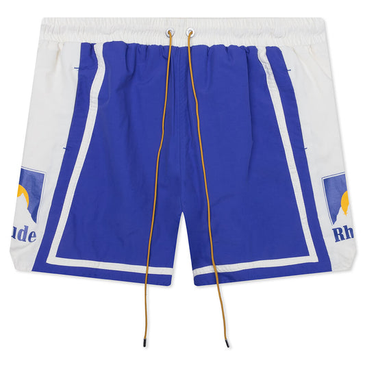 Moonlight Short - Cobalt Blue/Off White