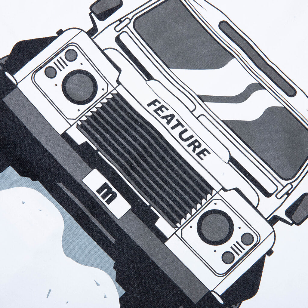 Morning Service Coffee Range Rover Tee - Slate