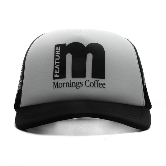 Morning Service Coffee Trucker - Black/White