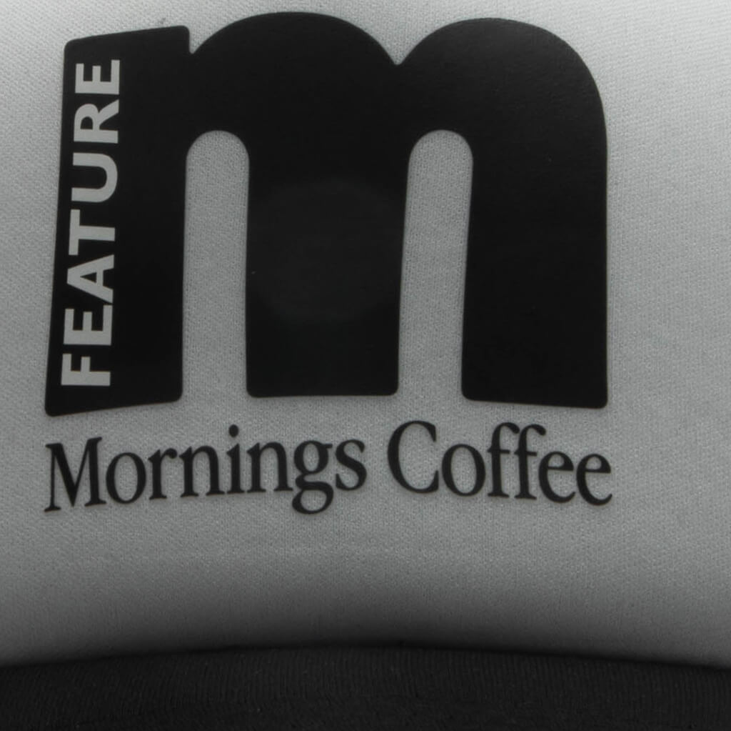 Morning Service Coffee Trucker - Black/White