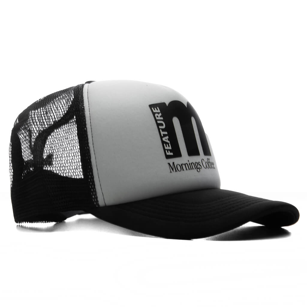 Morning Service Coffee Trucker - Black/White