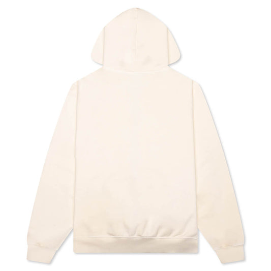 Mornings First Remark Zip Up Hoodie - Bone