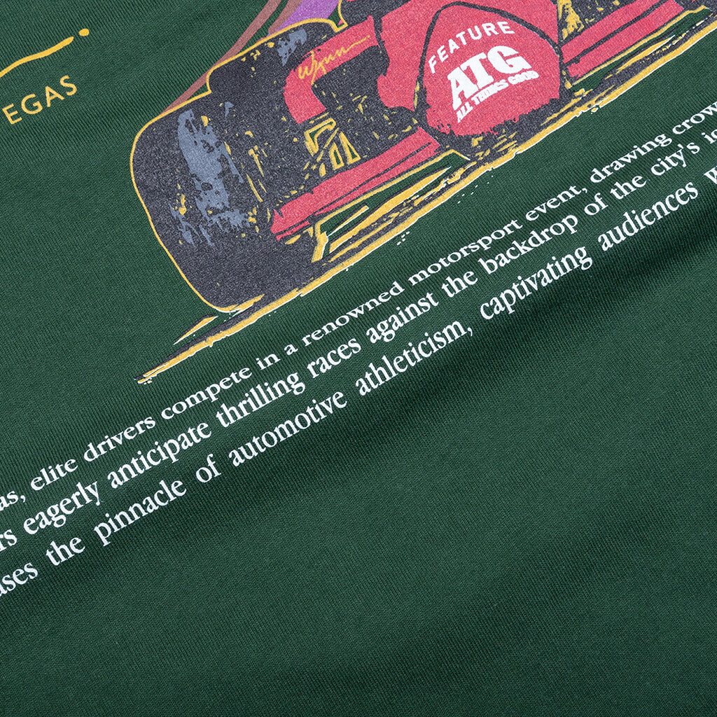 Motion Trail Tee - Dark Green
