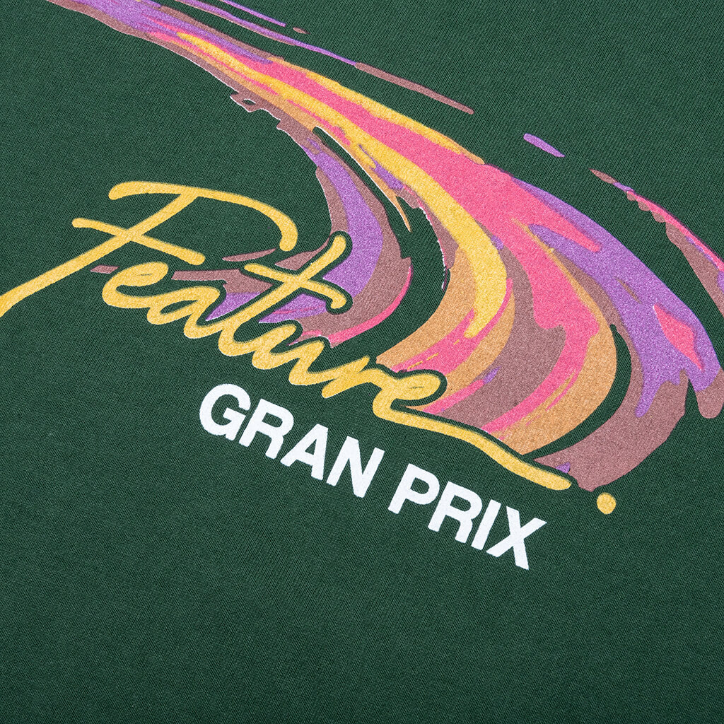 Motion Trail Tee - Dark Green