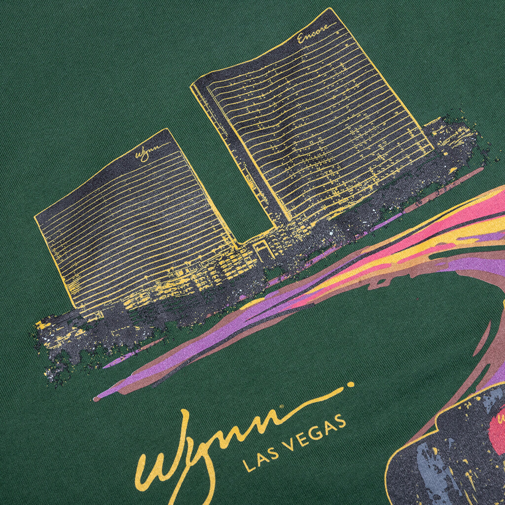 Motion Trail Tee - Dark Green