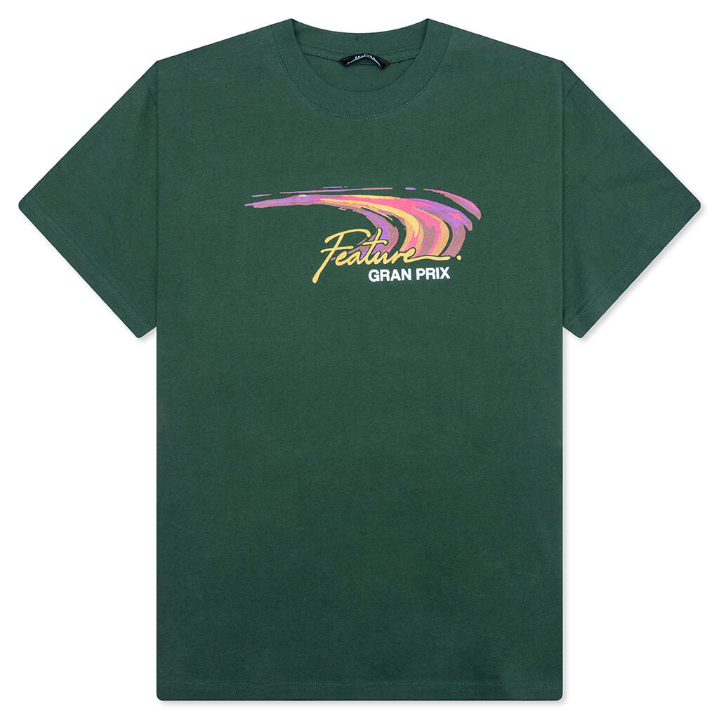 Motion Trail Tee - Dark Green