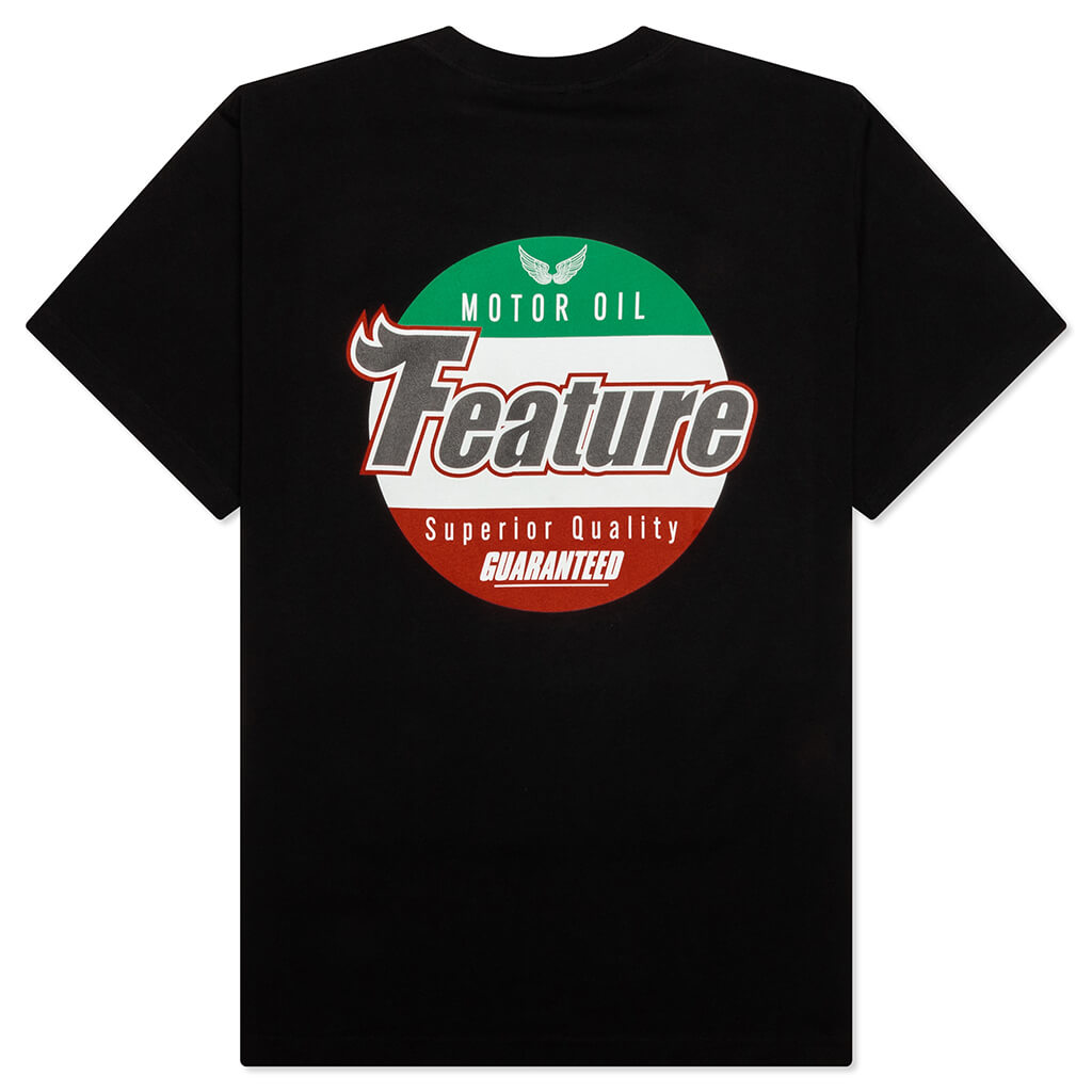 Motor Oil Tee - Black