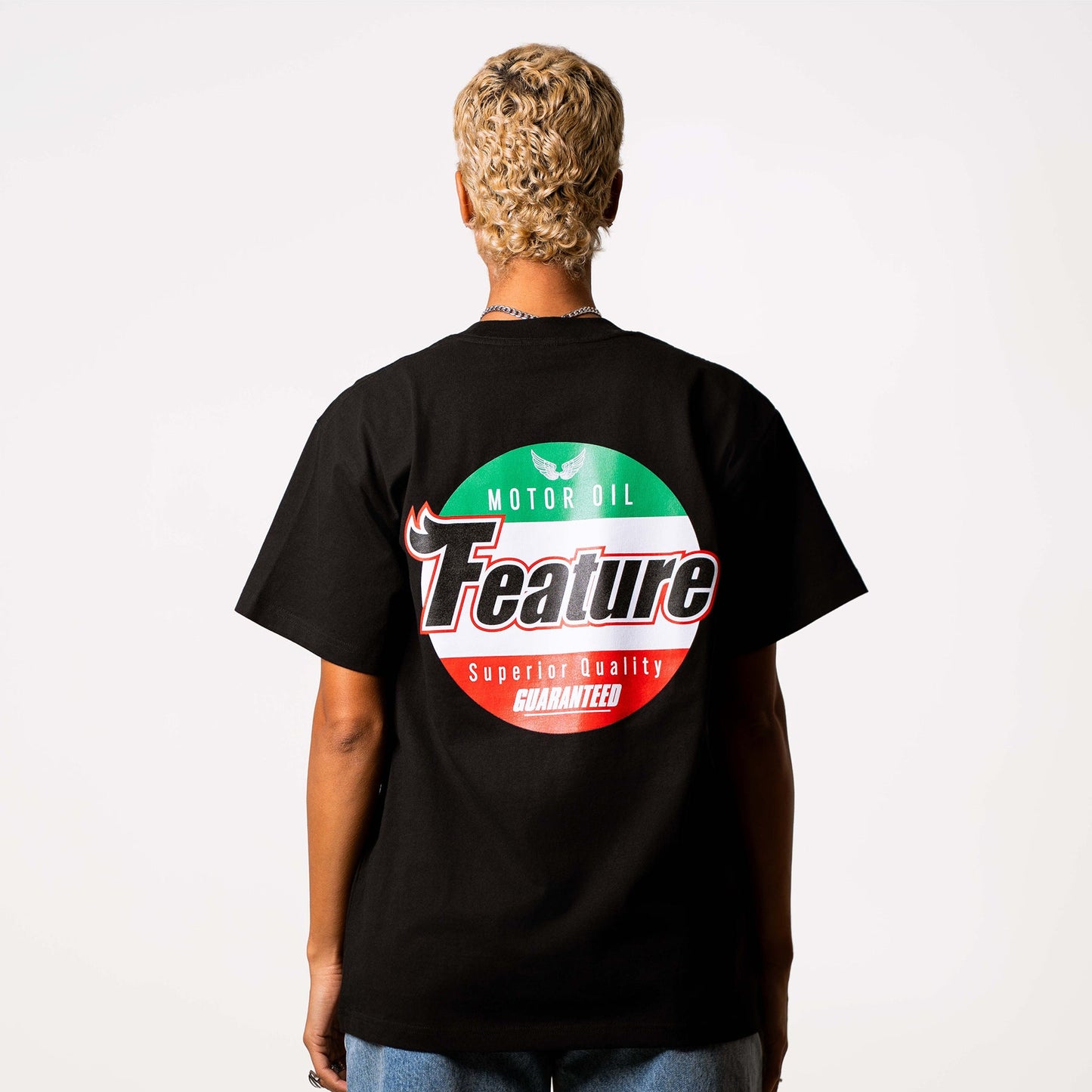 Motor Oil Tee - Black