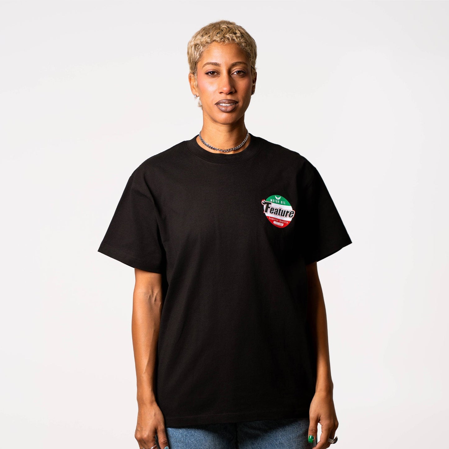 Motor Oil Tee - Black