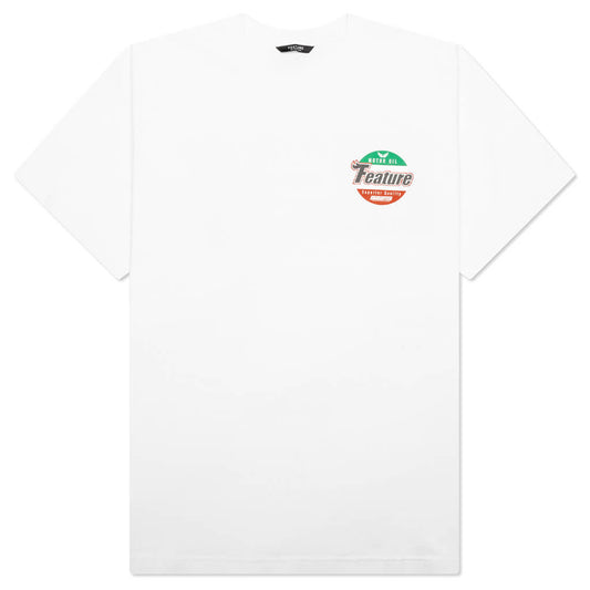 Motor Oil Tee - White