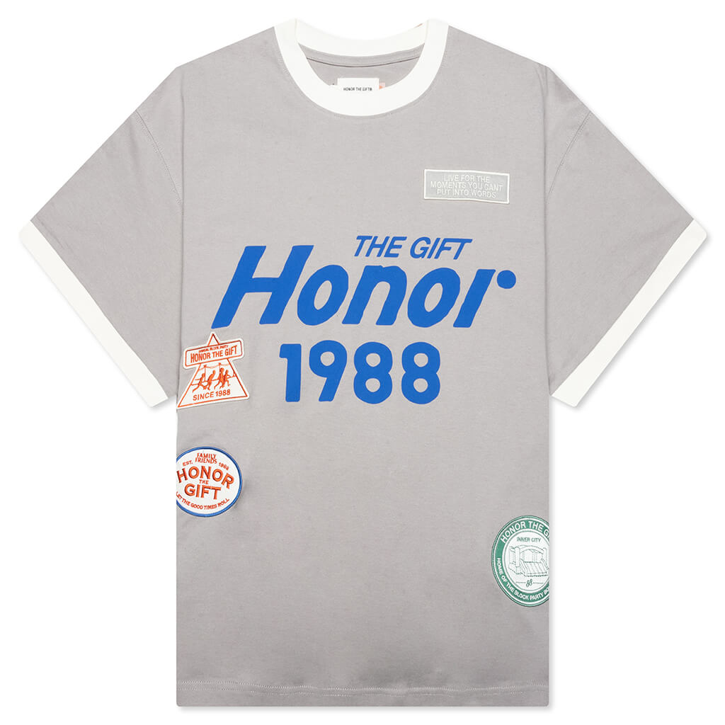 Multi Box Tee - Stone