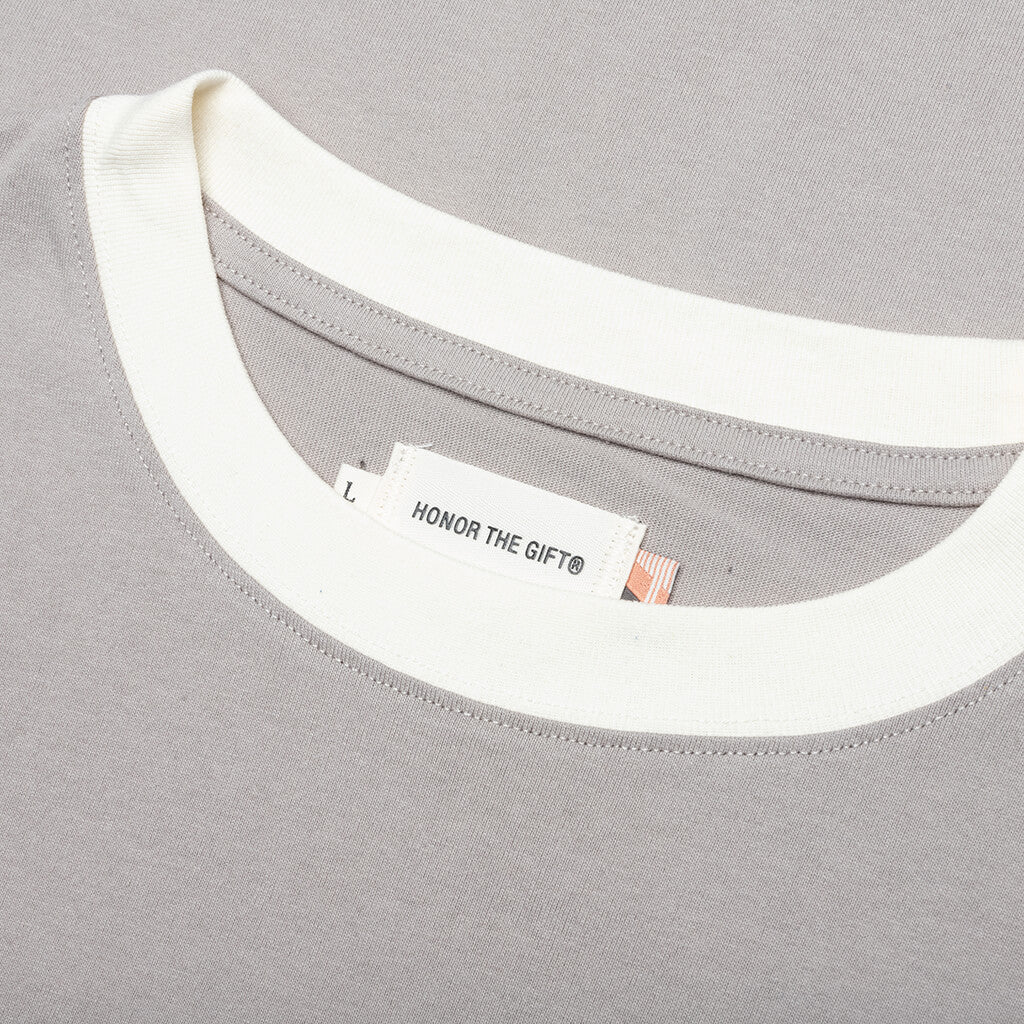 Multi Box Tee - Stone