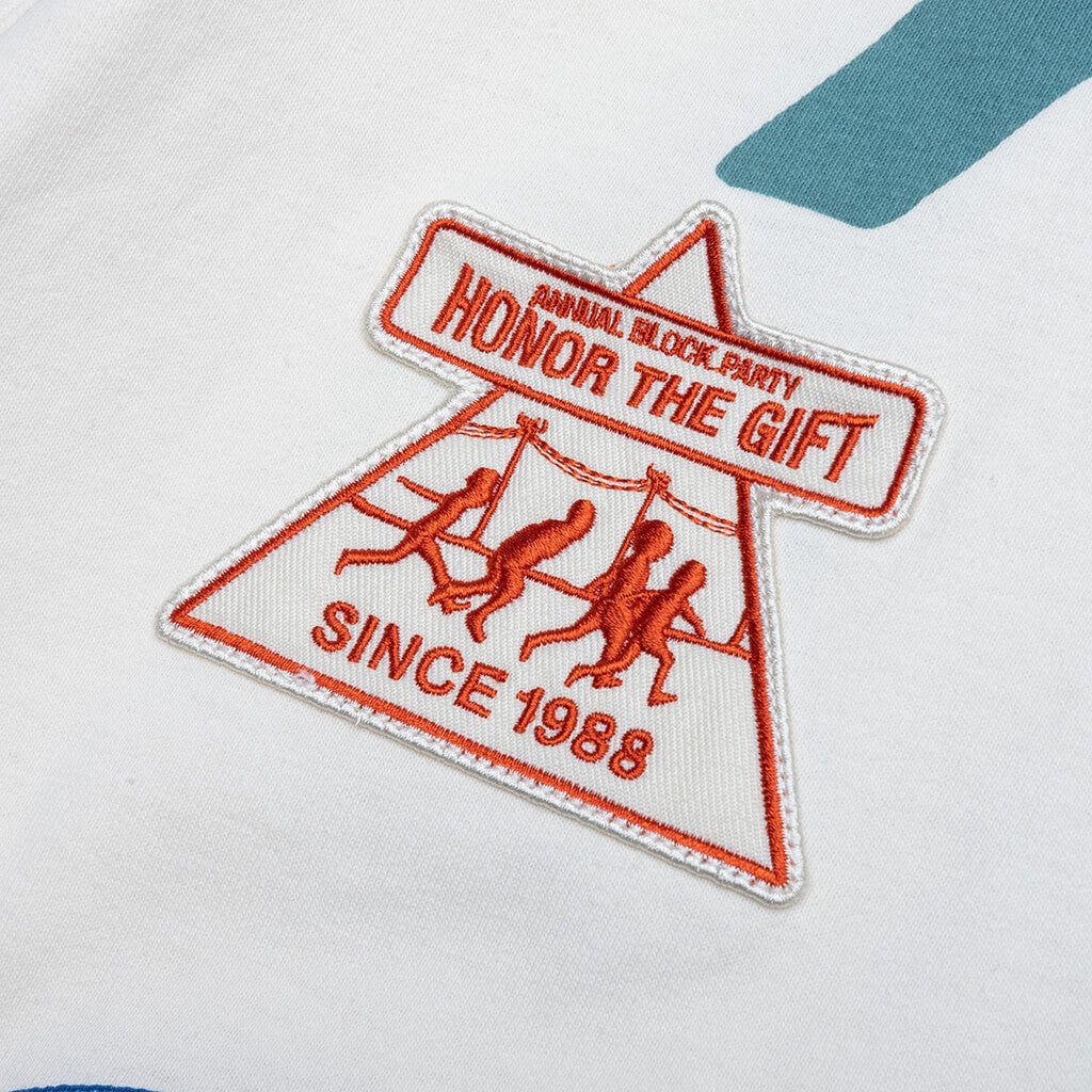 Multi Box Tee - White
