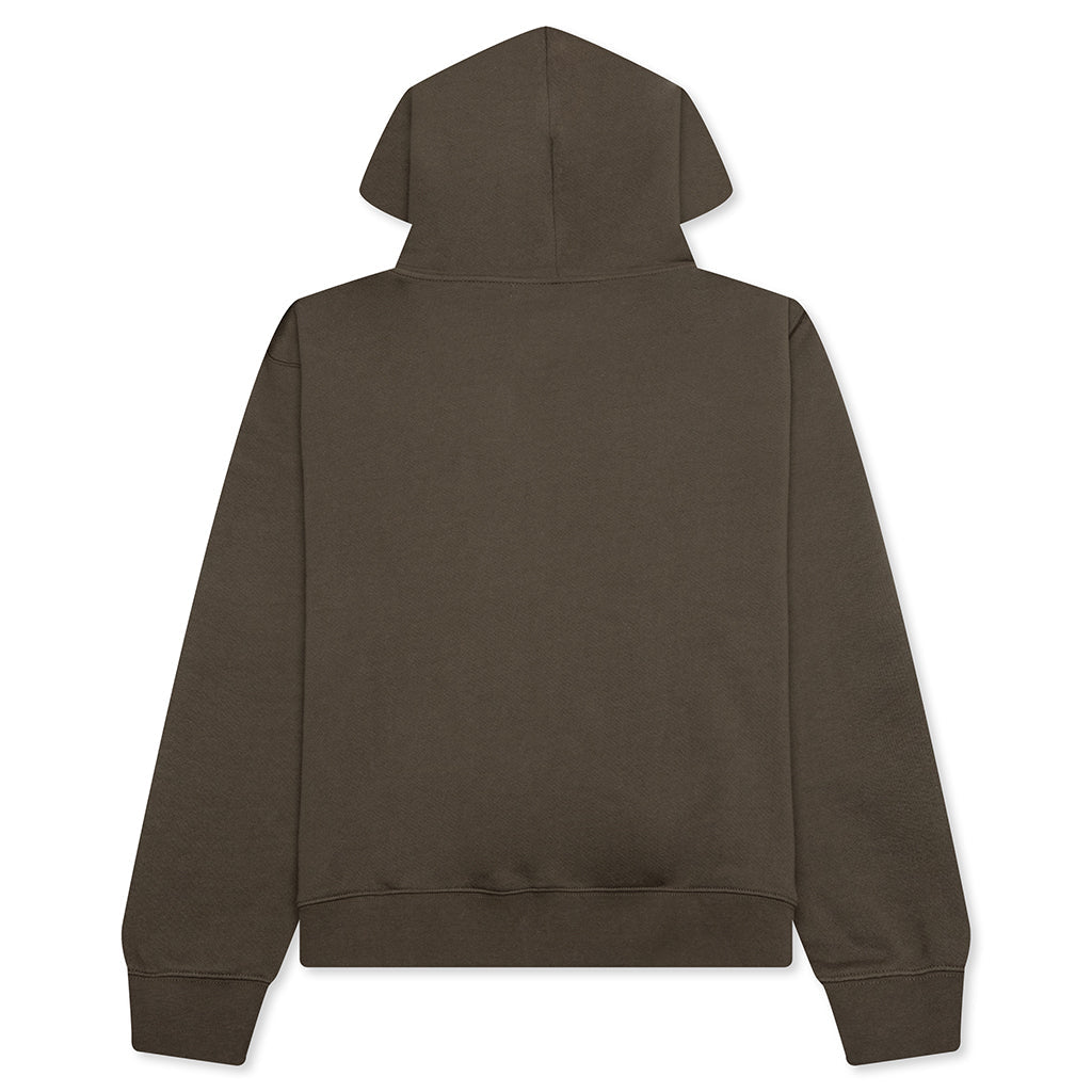 Museum Zip-Up Hoodie - Coffee