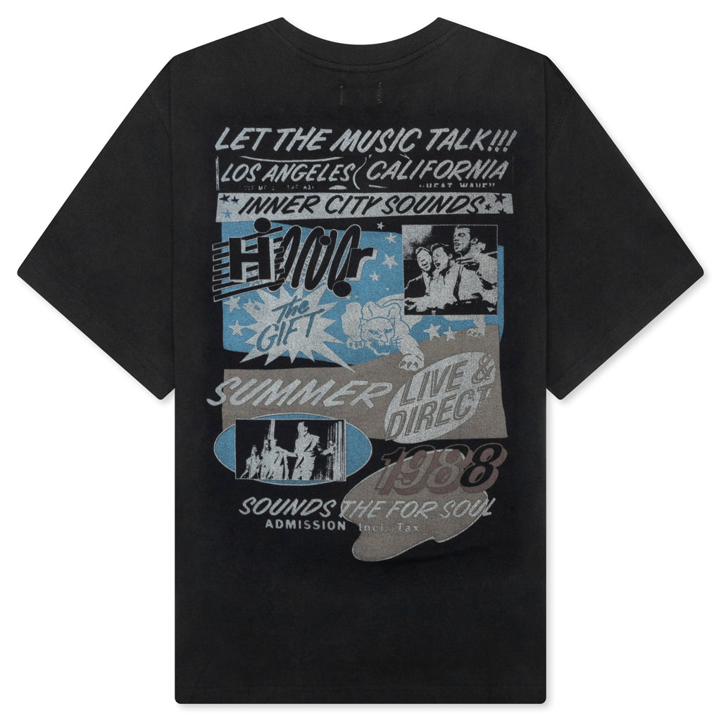 Music Language Tee - Black