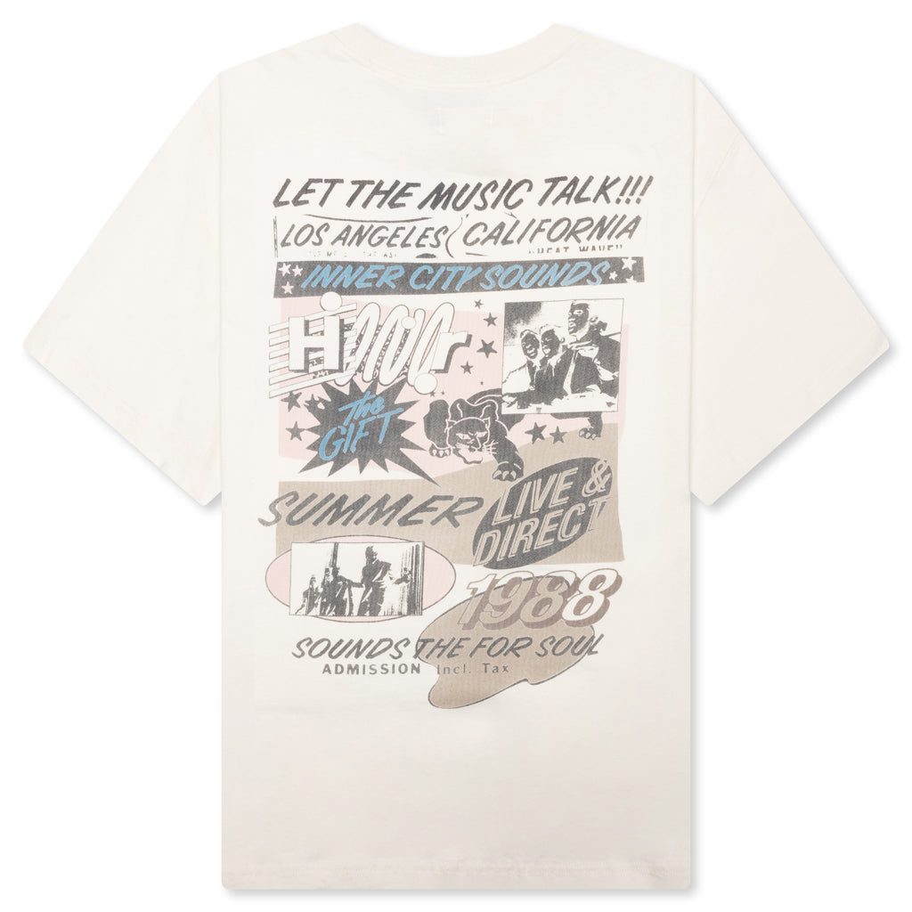 Music Language Tee - Cream