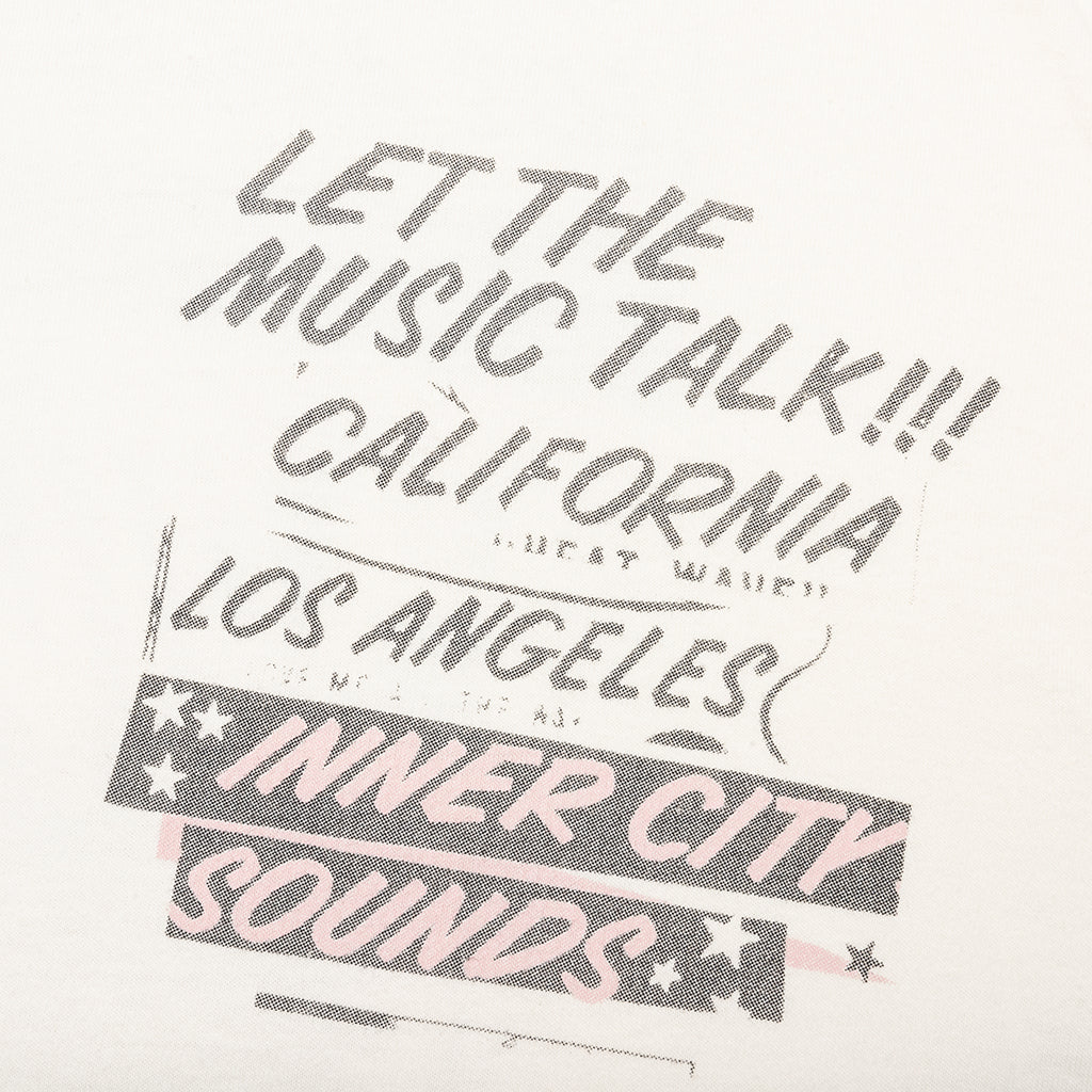 Music Language Tee - Cream