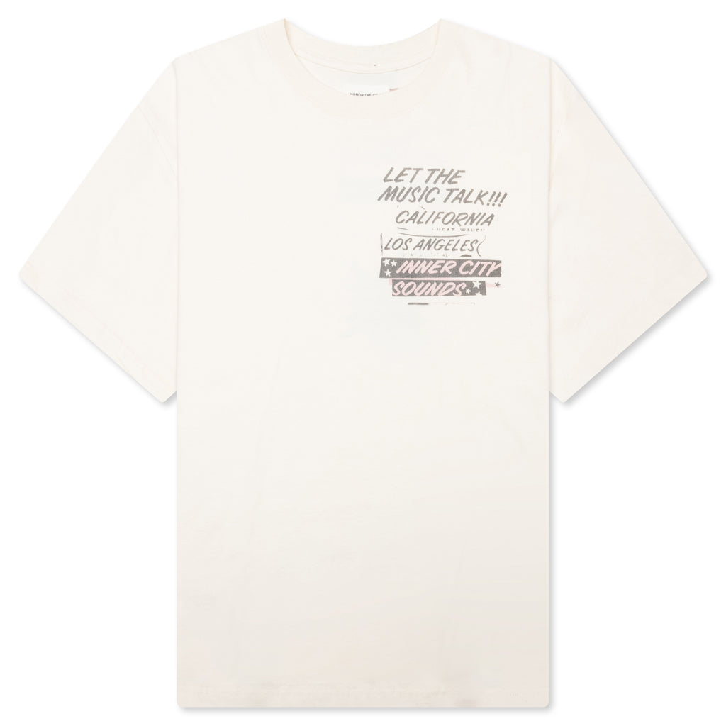 Music Language Tee - Cream