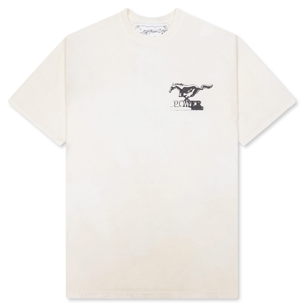 Mustang Cross T-Shirt - Bone